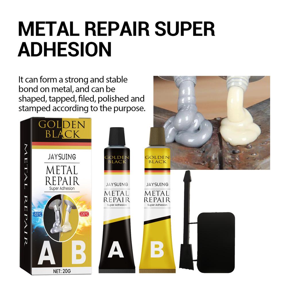 Industrial Metal Repair Adhesive High Temperature Waterproof Sealant for Steel Crack Repair Metal Bonding
