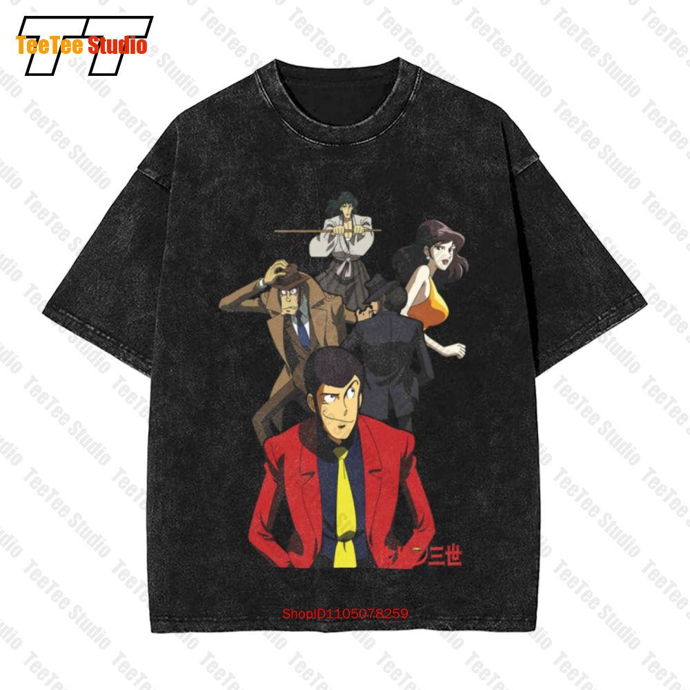 Lupin Iii Lupin The Third Cartone Anni  Mito Vintage Oversized TShirt UV S