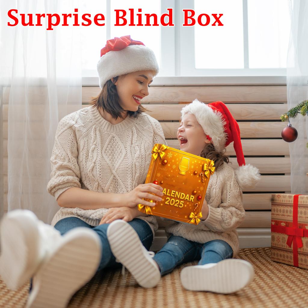 2D Plane+airplane Box +24PC+ Fitness Decoration Advent Christmas Countdown Box Calendar