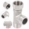 Stainless Material T Adapter 3 Ways Valve Remove Or Clean