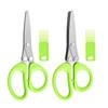 3/5 Layer Sharp Multifunctional Kitchen Scissors Rustproof Stainless Steel Herb Cutter for Kitchen Meal Preparation