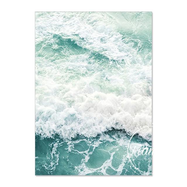 Scandinavian Poste Nature Picture Nordic Wall Art Print Decoration Sheets Decorative Canvas Painting For Living Room On The Wall No Frame