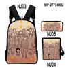 Classic Kotaro Lives Alone Anime 3D Print 3pcs/Set pupil School Bags Laptop Daypack Backpack Inclined shoulder bag Pencil Case