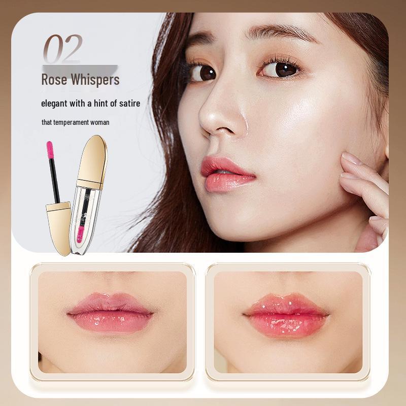 

Hanlunmeiyu Кольорозмінна антивікова олія для губ: Зволожуючий, Гідратуючий, Розгладжує зморшки на губах, Нелипкий бальзам для губ. 4ml