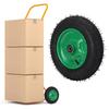 Hand Truck Wheel 14 Inch 550lbs Load Bearing Rubber Anti Skid Garden Cart Replacement Wheel