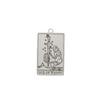 LIKGREAT Stainless Steel Tarot Cards Pendant The Suit of Cups Wands Minor Arcana Tarot Jewelry Vintage Astrology Amulet