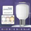Foshan LED Energy-Saving Bulb, E27 Base, Round Column, 3W-13W