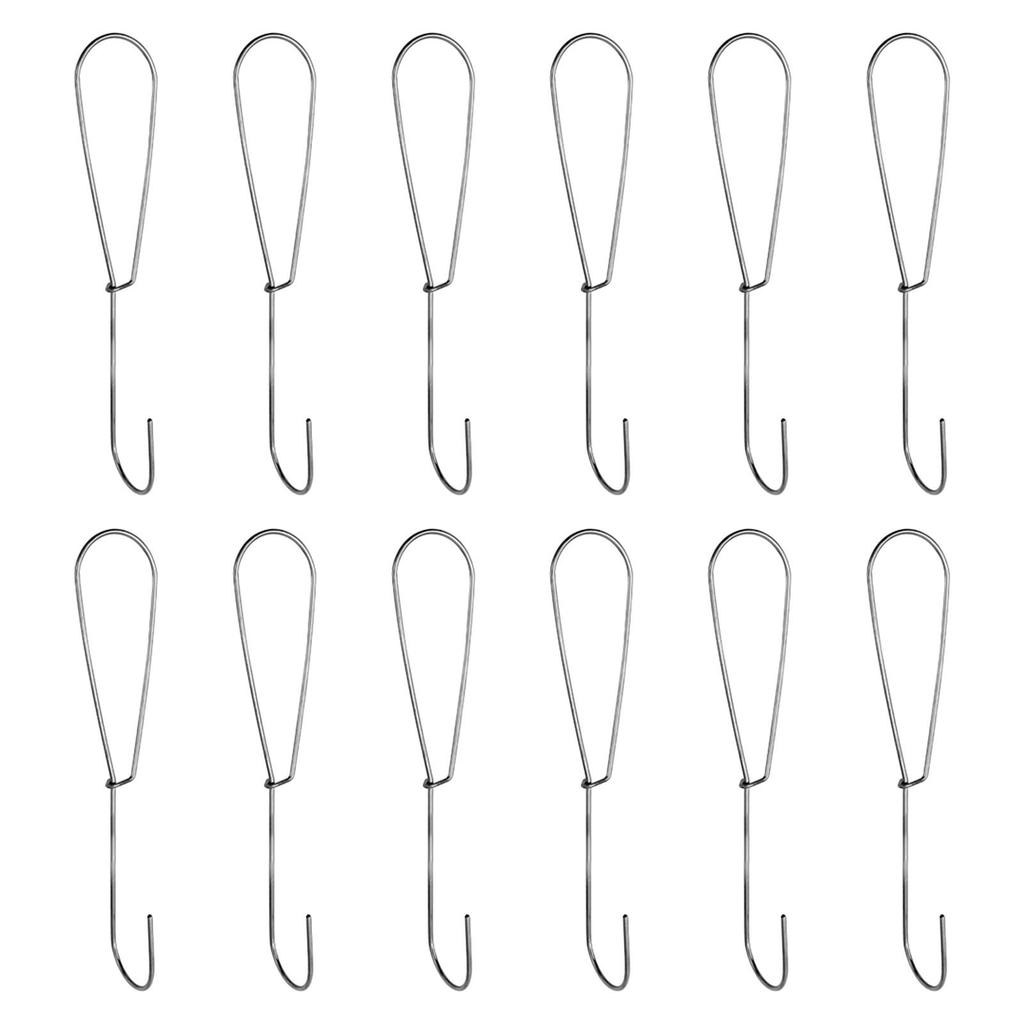 12Pcs Pattern Hooks Metal Industrial Clothing Design Storage Home Tailors Hanger Arts Crafts Easy Hanging Pattern Hanging Hook