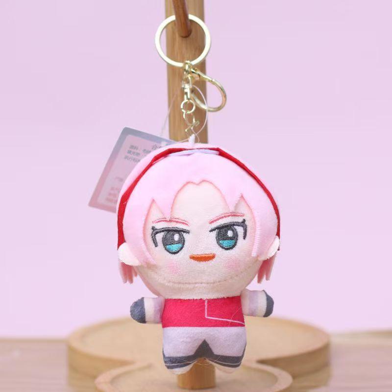 Naruto Cartoon Snuggly Hanging Tag Endearing Sasuke Sakura Backpack Charm Kakashi Minato Plush Stuff Accessories Suitable For Lovers Natal Day