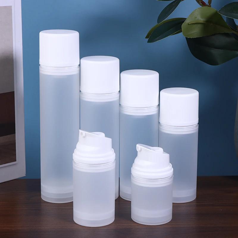 30-150ml Frosted Fashion High Quality Travel Pump Bottle Dispenser Empty Lotion Bottles Refillable Vacuum Cosmetic Container