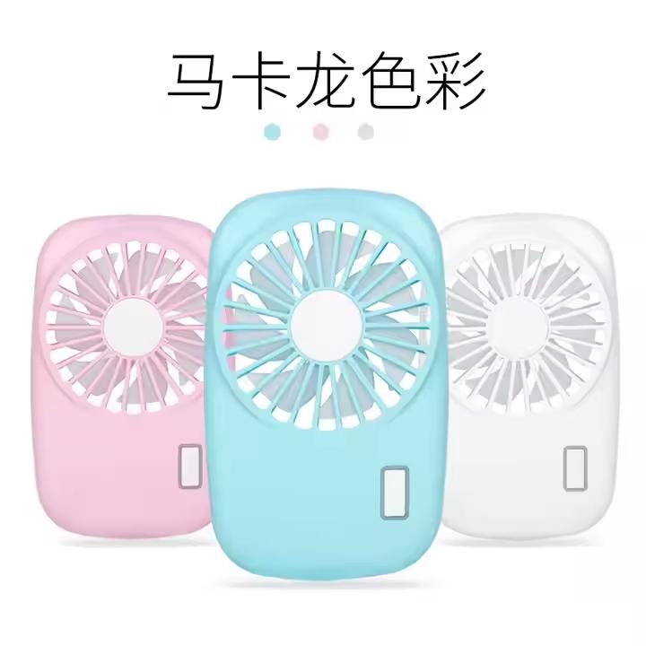Small Portable Fan Rechargeable, Camera Mini USB Neck Fan Speed Adjustable, Personal Handheld USB Fan for Outdoor, Travel