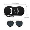 Durable Neoprene Eyeglass Case Soft Reading Glasses Case Zipper Glasses Pouch  for Men and Women