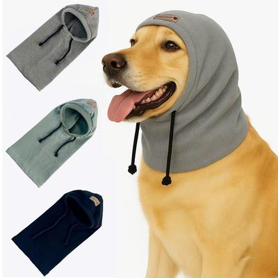 1Pc Pet Dog Warm Hat Anti Cold Calming Earmuffs Noise Proof Hat Autumn Winter Universal Pet Hoodie Headgear Windproof Hat