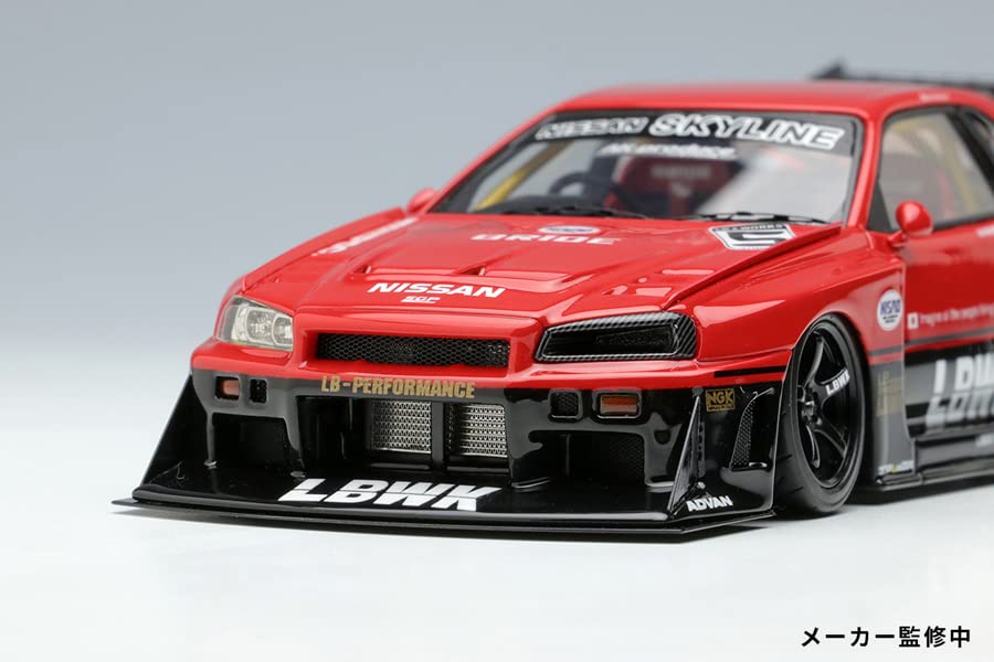 Make up EIDOLON Super Silhouette Skyline Tokyo Auto Salon 2022 Completed Product LB010C 1/43 LB-ER34
