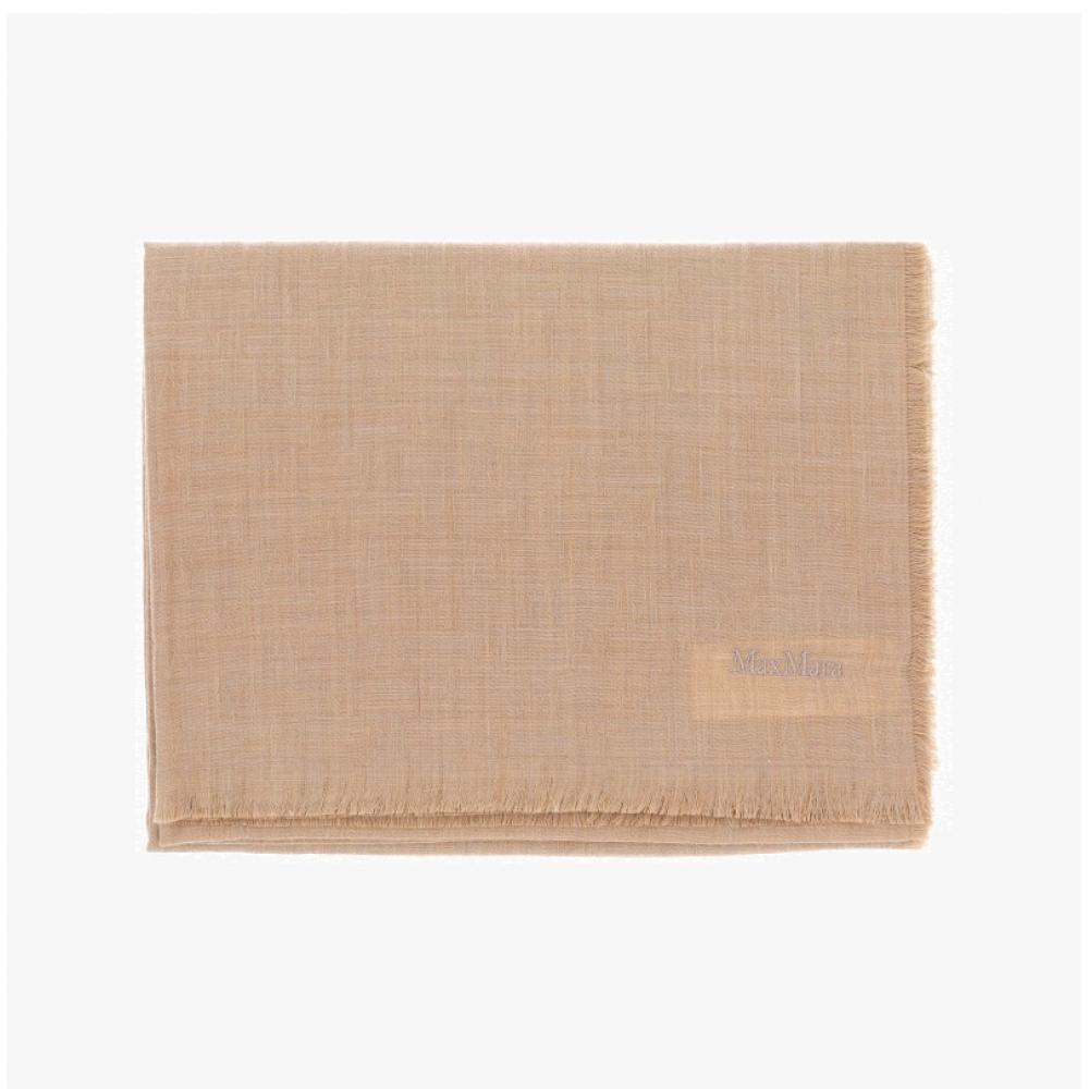 Max Mara 2424546061600 002 Magico Magico Jacquard M MonograM Shawl Scarf