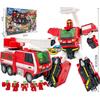 New Carbot FIENT Transformation Car To Robot Toys Action Figures Transforming Robot Police Toy for Children Gift