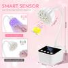 DianaBeauty UV Led Nail Lamp Rechargeable Nail Dryer 4 Timer Settings HD Display Table UV Nail Lamp for Manicure Nail Tools
