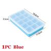 15 Grids Ice Cube Trays 100% Food Grade Silicone Ice Molds Easy Release Flexible Ice Cubes Mould with Lid for Whiskey Cocktail