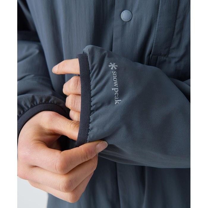 Snow Peak Flexible Insulated Cardigan JK-26SU001, Black, L