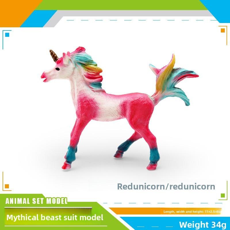 Unicorn Figurine Collectible Pvc Model For Kids Fantasy Animal Decor Play Toy