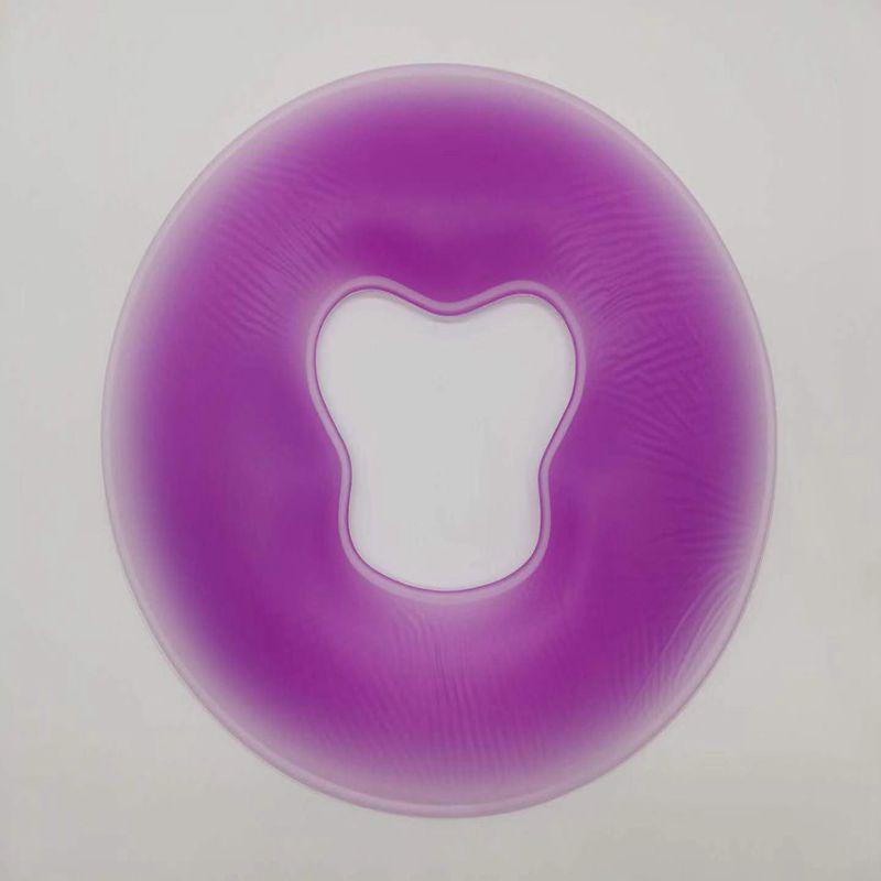 U-Shaped Beauty Salon Silicone Prone Pillow with Hole