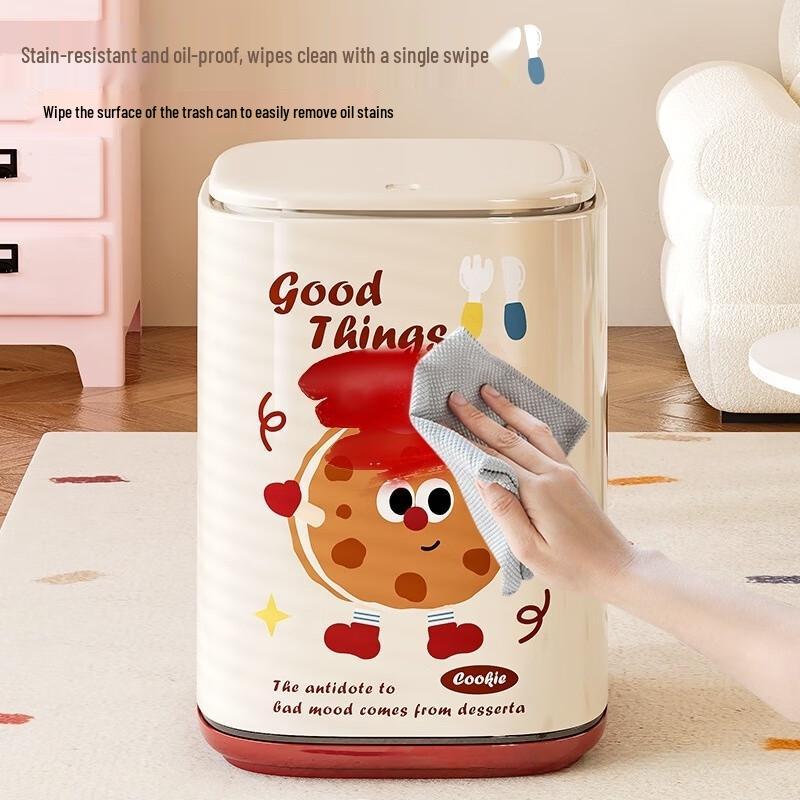 Zuo Zhou Creative Press-Type Trash Can