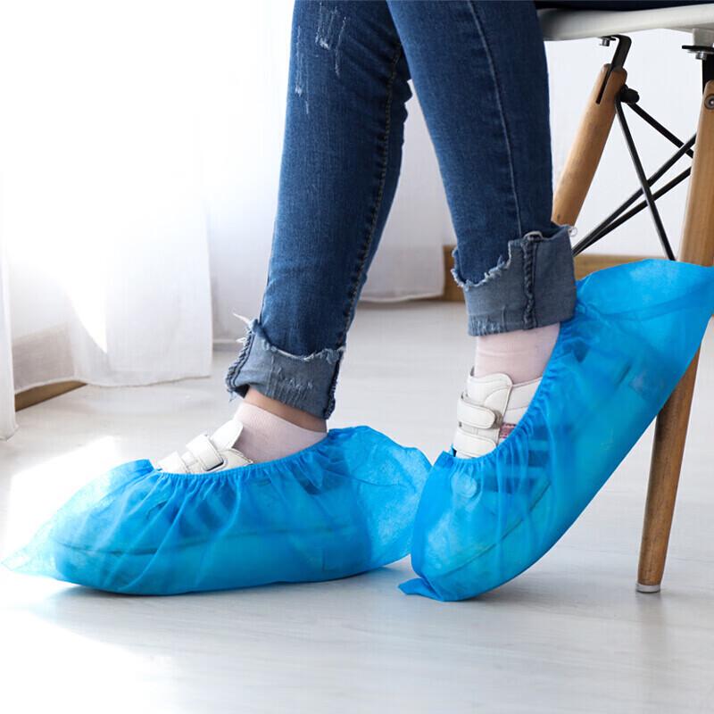Disposable Non-woven Shoe Covers (200-pack)