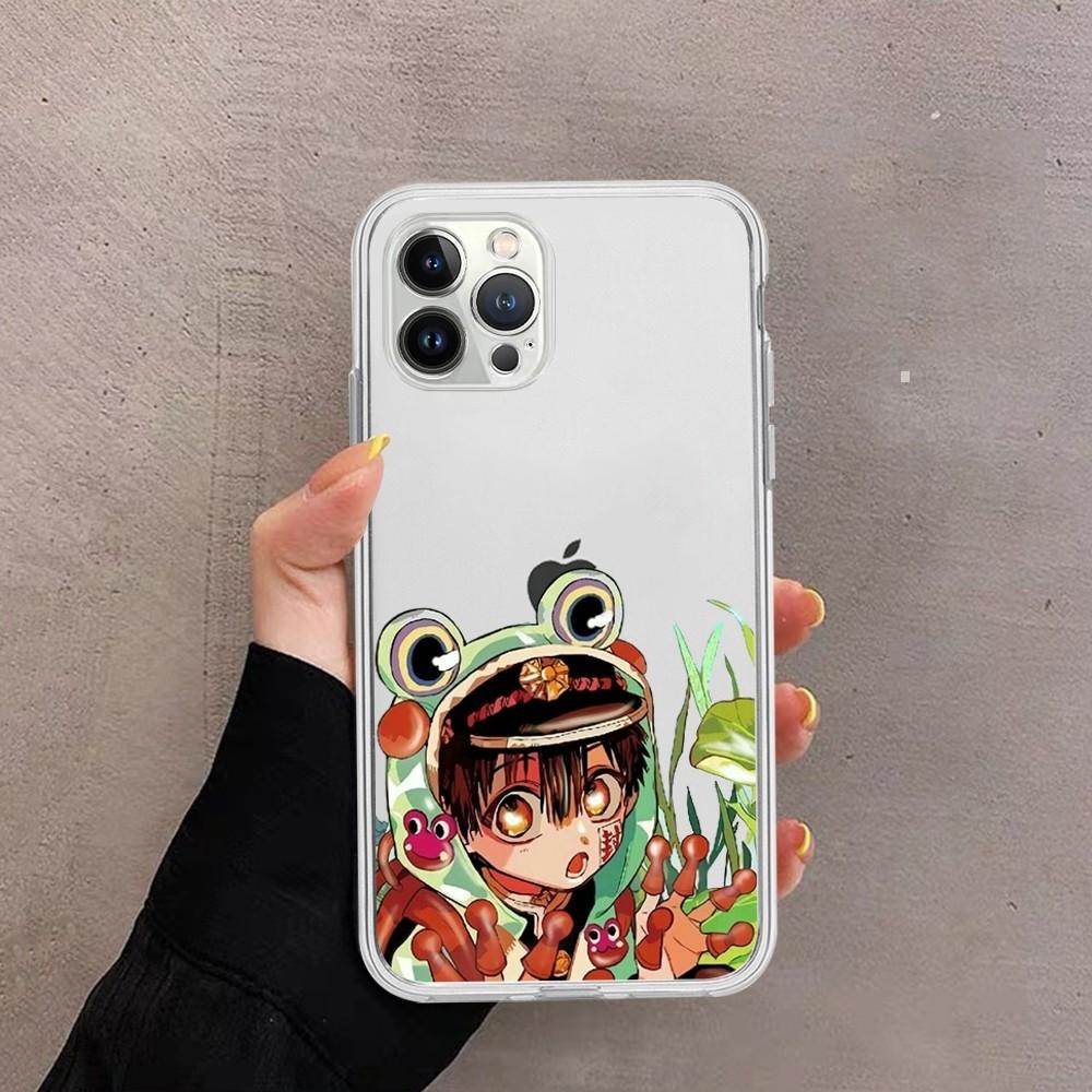 Hanako Kun Yashiro Anime Phone Case For iPhone 15 13 14 Pro Max XS XR 12 11 Pro 13 Mini 6 7 8 Plus Soft Clear Back Cover
