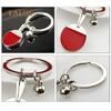 Pingpong Bat Ball Table Tennis Racket Keychain Car Key Chain Decor Ring Gift Accessories