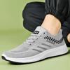 Spring Men's Shoes Breathable Mesh Men Sneakers Slip On Knitting Casual Shoes Flat Tennis Shoes Man Lightweight Running Shoes