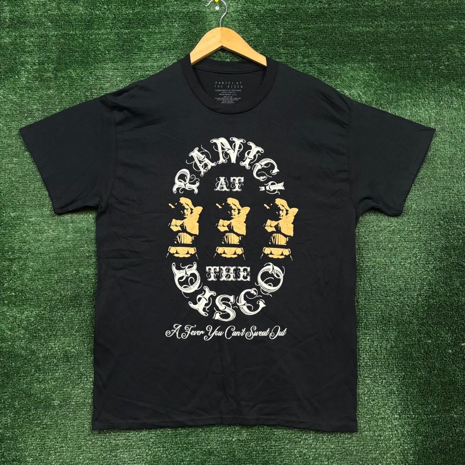 Panic! at the Disco A Fever You Can t Sweat Out Angel T- Size Large Unisex T-Shirt XXXXL