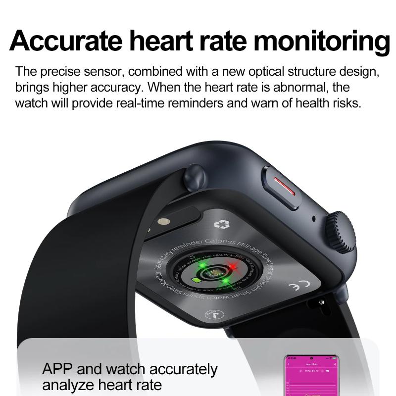 2025 Nové chytré hodinky pro zdraví krevního tlaku s NFC Muži 24hodinový srdeční tep Bluetooth hovory AI Diagnostika Chytré hodinky pro IOS Android