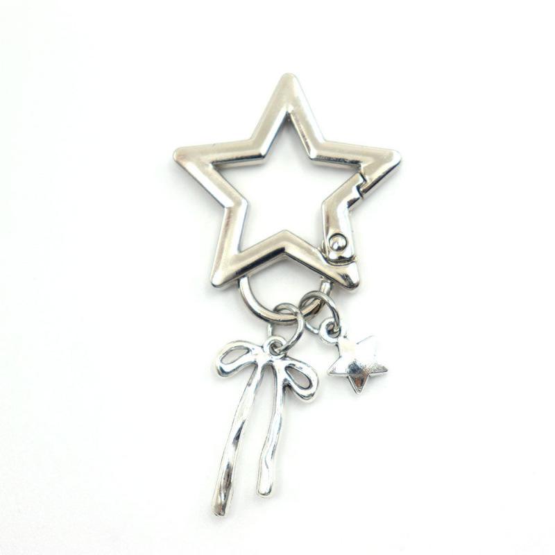 Stainless Steel Mesh Bag Pendant: Hand Cream Lipstick Chain Keychain