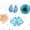 Earring Pendant Resin Molds Silicone Mold Butterfly Pendants Epoxy Crafts Jewelry Making Casting Mould Keychain Molds