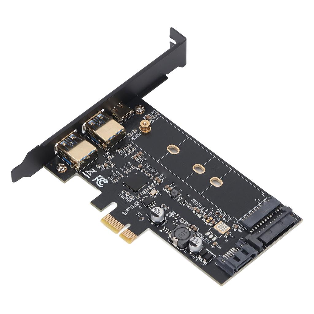 PCI-E To USB 3.0 Expansion Card Type C PCI Express Adapter M.2 SSD 5Gbps for Win Series 32 Bit 64