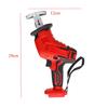 48V Cordless Reciprocating Saw High Speed Chainsaw Wood Metal PVC Pipe Cutting Reciprocating Saw Power Tool with 7500mAh Battery