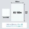 Okina Project Paper A5 5mm Grid 100 Sheets PPA55S A5