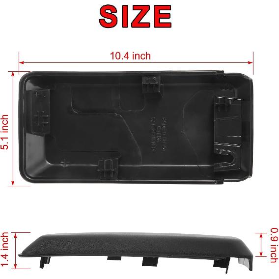 2Pcs F150 Front Bumper Guards Pads Cover Ert Cap Compatible With Ford F-150 2018   Replace# JL3Z17E810AB For Front Left Driver & Right Passenger Side
