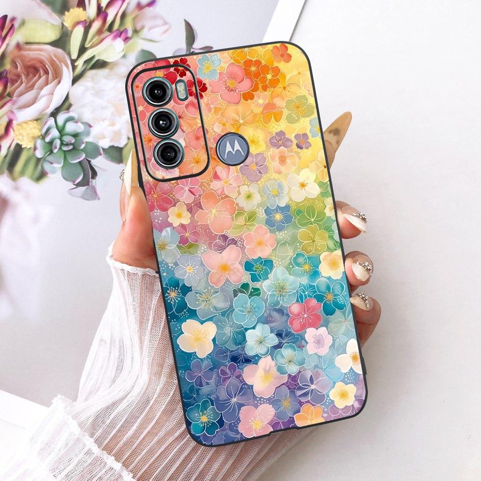 For Motorola Moto G40 Fusion Case Luxury Dragon Cartoon Tiger Wolf Cover Soft Black Silicone Bumper For Motorola Moto G60 Fundas