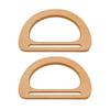 D Shape Purses Handles Replacement Handbag Purse Handle Decorative Bag Handles for Straws Beach Handbags Purse Making