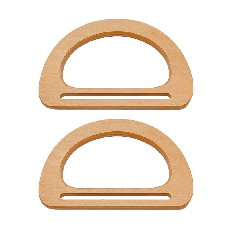 D Shape Purses Handles Replacement Handbag Purse Handle Decorative Bag Handles for Straws Beach Handbags Purse Making
