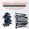 20/50/100Pcs Durable Nylon Universal Cable Tie Buckle Plastic Cable Ties Tool  Workshop Use