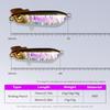 Spicy Wild Chicken Slow-Sinking Pencil Lure: Long Cast for Half Stick