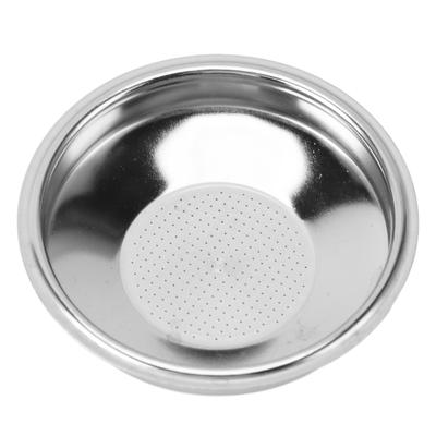 Coffee Portafilter Basket Reusable Stainless Steel Single Layer 51mm Coffee Filter Basket Coffee