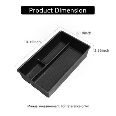 Für Xpeng P7+ Mittelkonsolen-Armlehnen-Aufbewahrungsbox Auto-Tablett-Organizer Innenzubehör Aufräumen ABS