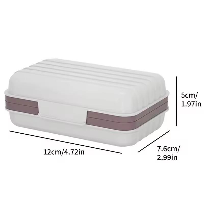 Soap Holder Soap Bar Dish Holder Box With Lid Soap Holders Travel Case Soap Container For Traveling Soap Dishes For Bar Soap