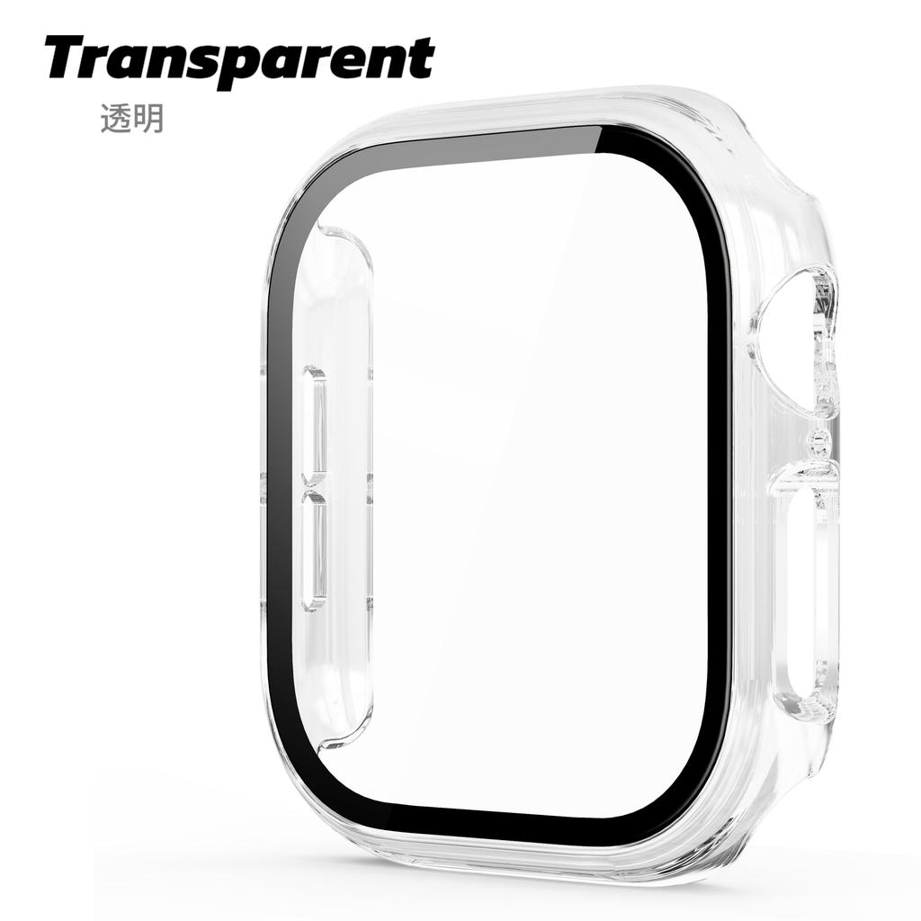 Tempered Glass+Cover For Apple Watch 10 46mm Matte Hard PC Bumper Screen Protector Case iWatch Series 10 42mm Accessories