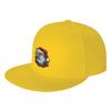 Fashion Adorable Christmas Eagle donning a Santa Claus hat Flat Brim Sun Hat  Trendy Matching Cap Unisex