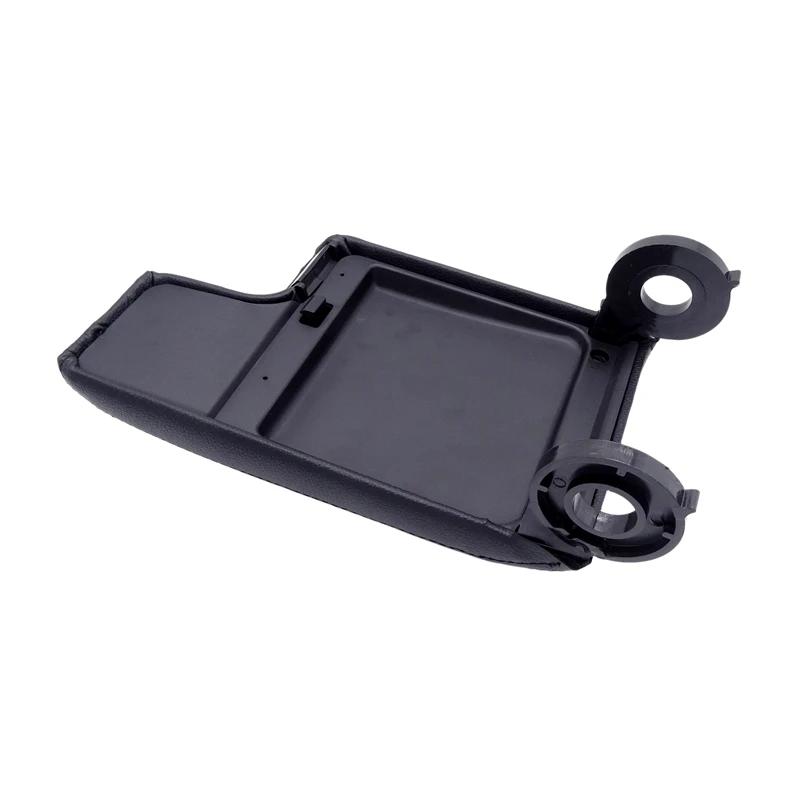 For BMW E46 1998-2006 Car Center Console Armrest Cover Fiber Leather Car Armrest Left Driver Interior Accessories