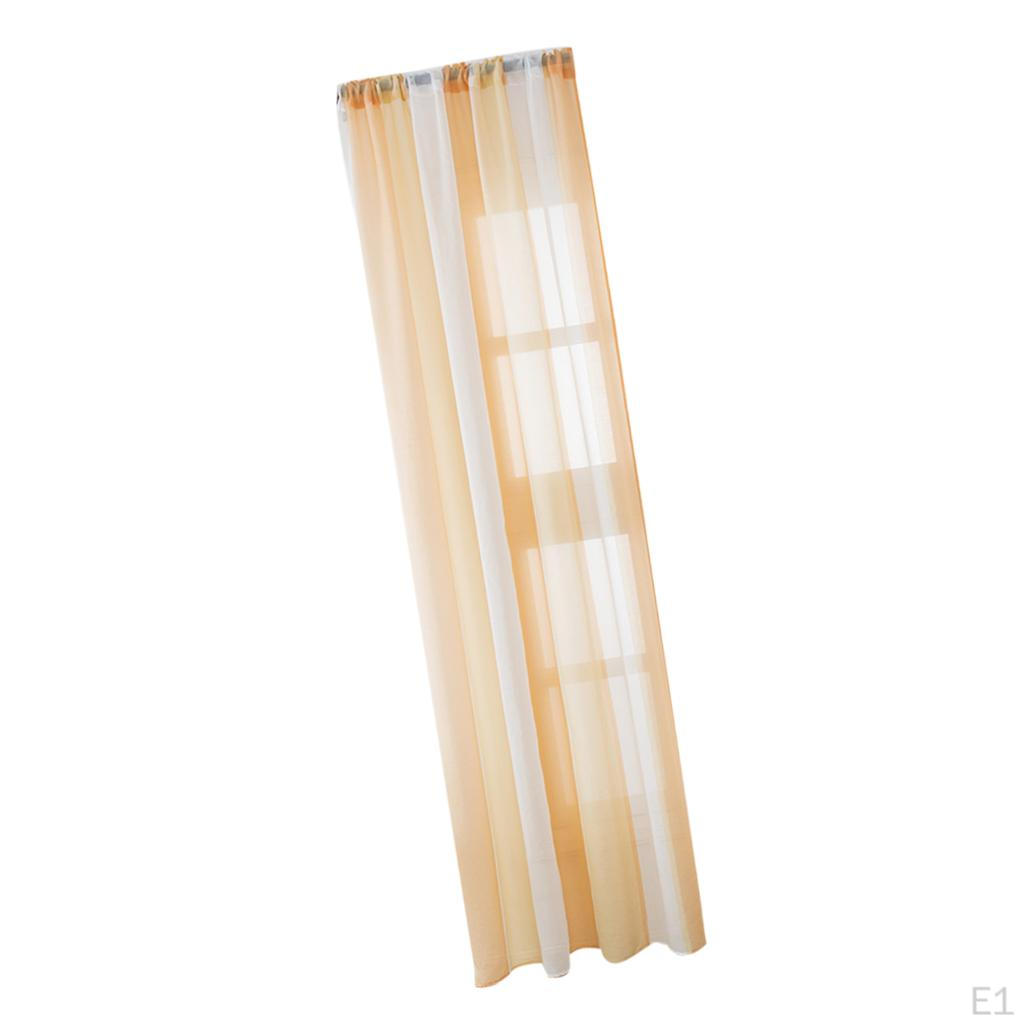 Curtain Panels for Bedroom Rustic Crushed Window Covering Floral Embroidered Voile Living RoomRod